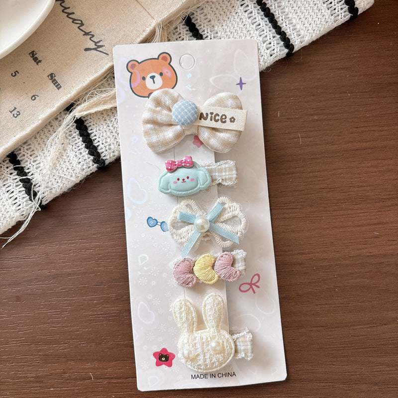 Cute Girls Hair Clips | 5pcs