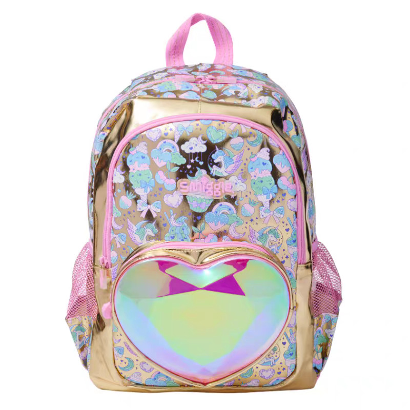 Smiggle Heart Design Backpack 42cm