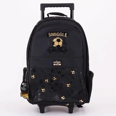 Smiggle 4pcs Set Football Design Backpack 42cm