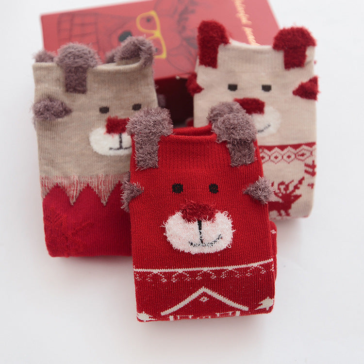 Christmas Gift Socks 3pcs
