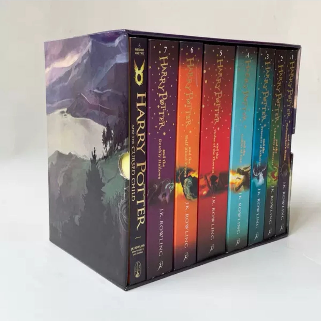 Harry Potter Set 8 pcs Books 9+
