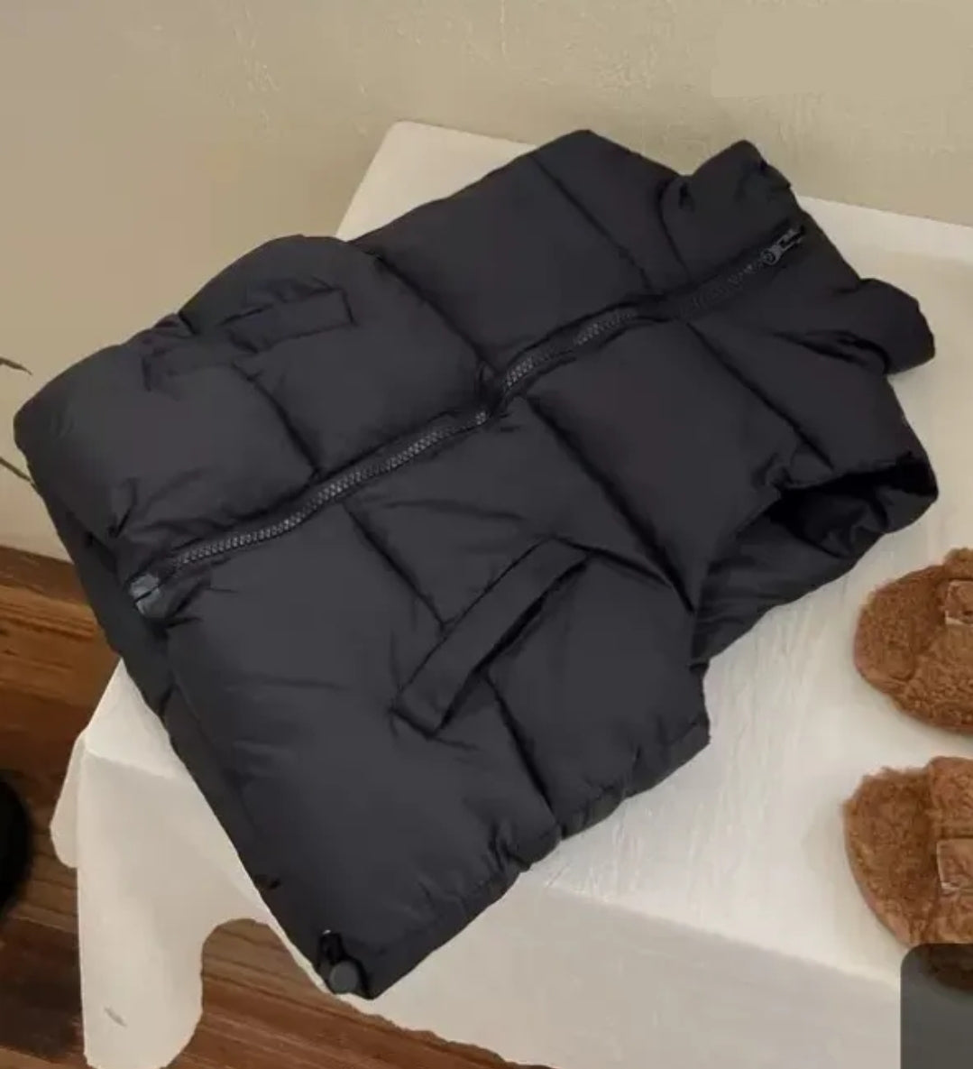 Nice Vest for 3-10y. Pink Black