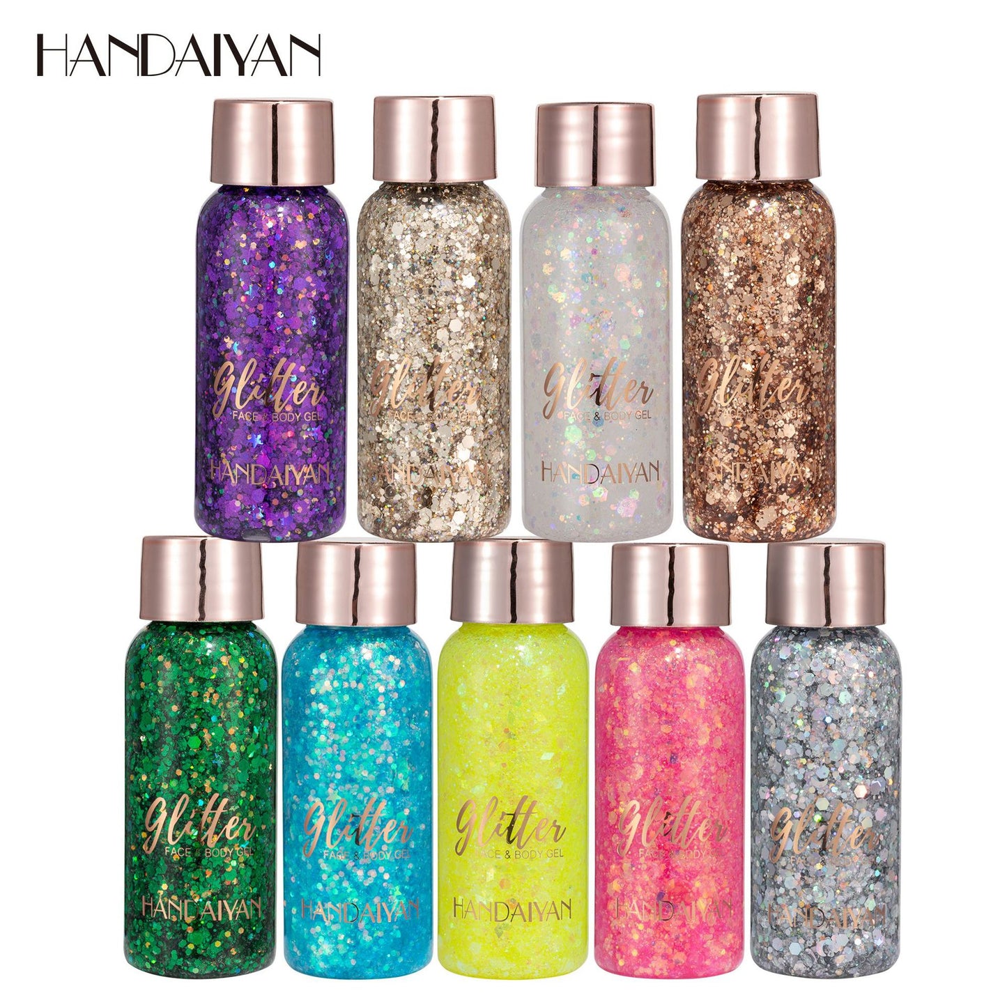 Glitter Makeup HANDAIYAN Gel Face And Body Multi-purpose