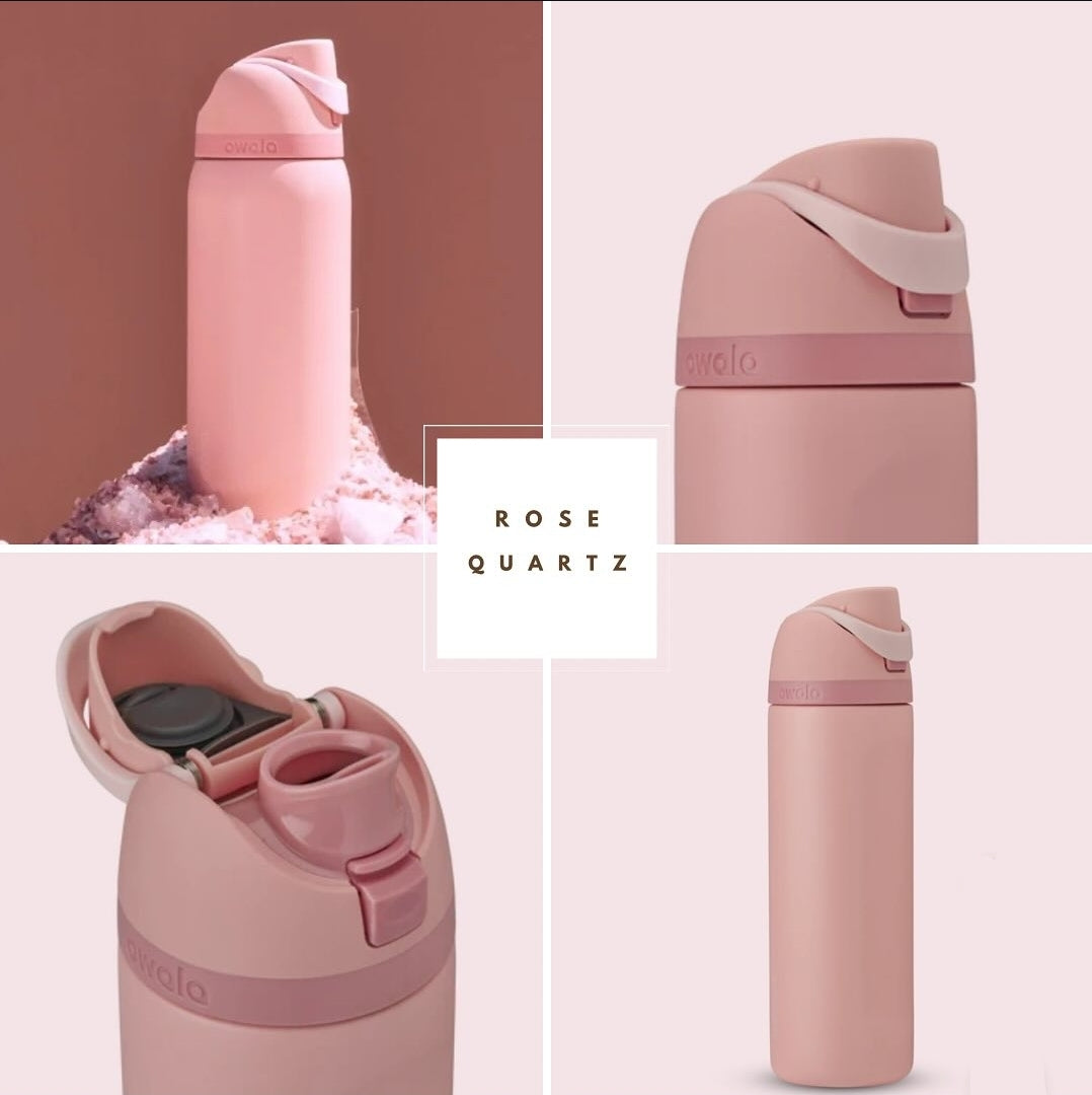 Owala Bottle Stainless Steel FreeSip Leak-proof | Rose Quartz | 710-950ml