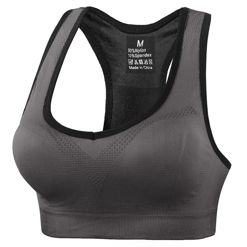 Sport Bra With Pads Push Up Yoga And Gym Wear Workout 2 colors Size M -3XL