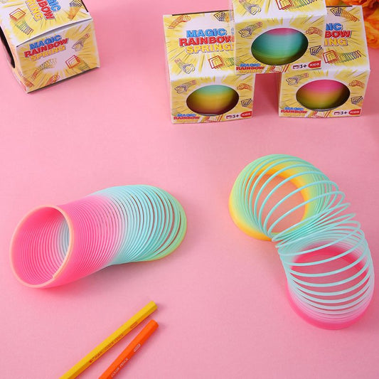 Magic Rainbow Spring Toy For Kids