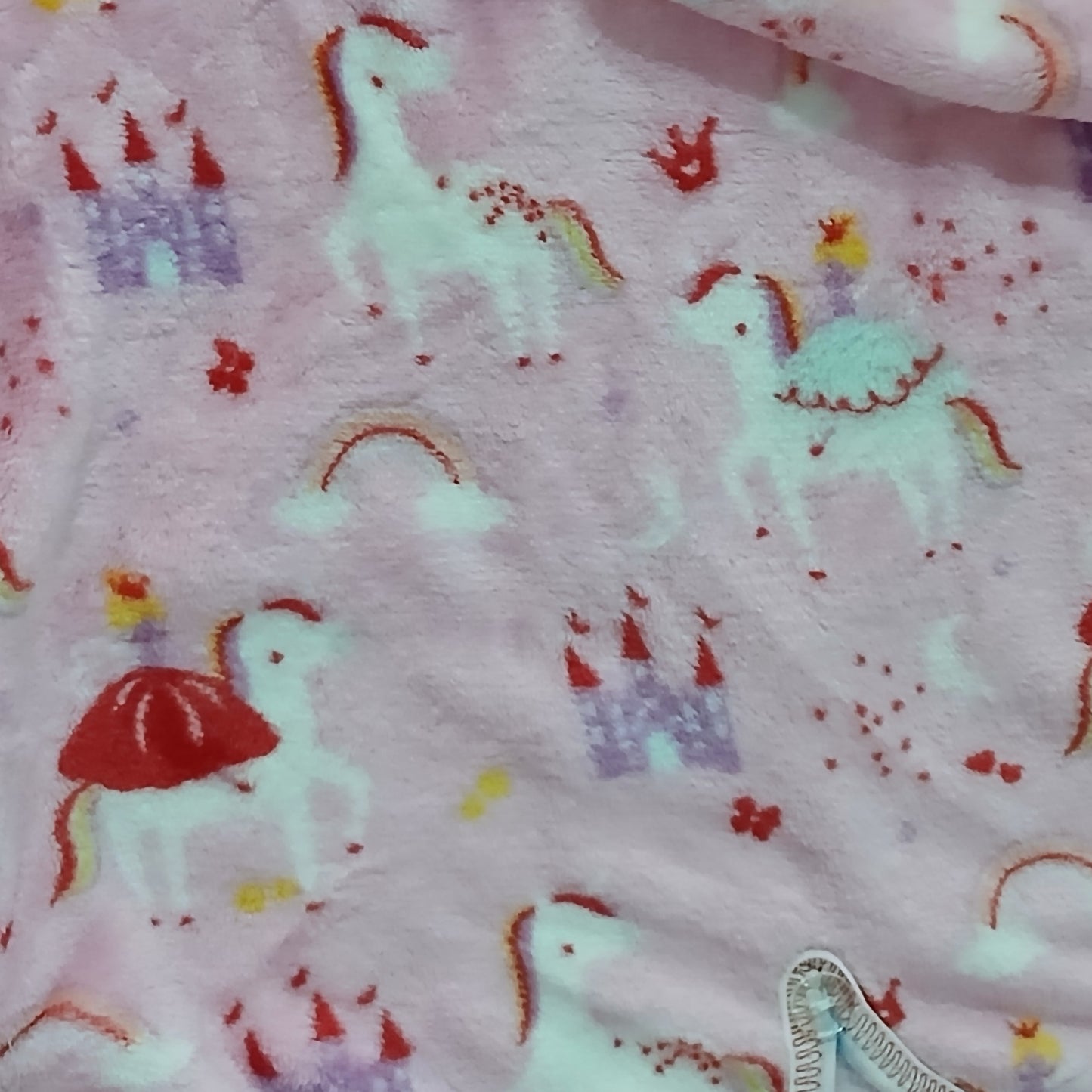 Warm Winter Pyjama Unicorn Design Size 12-14y