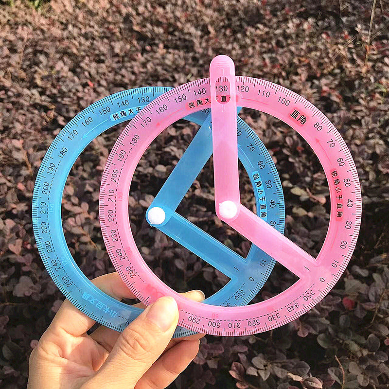Protractor Ruler Plastic For Students