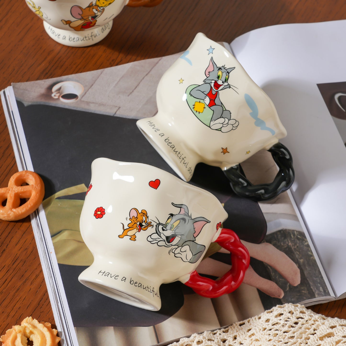 Tom and Jerry Big Cup With Gift Box