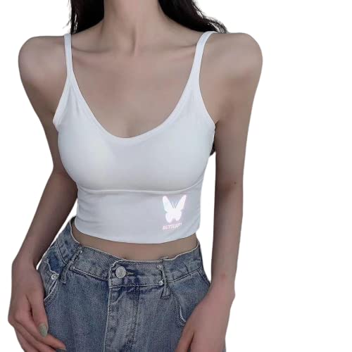 Women's Sport Bra With Pads Thin Straps Workout Yoga Bra 2 colors Size S