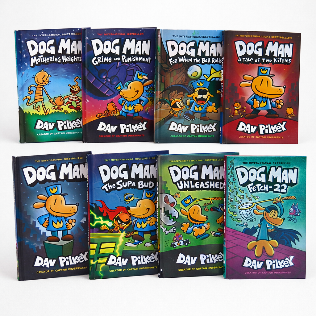 Dog Man By Dav Pilkey - Creator Of Captain Underpants | Hard Cover | 1 pc
