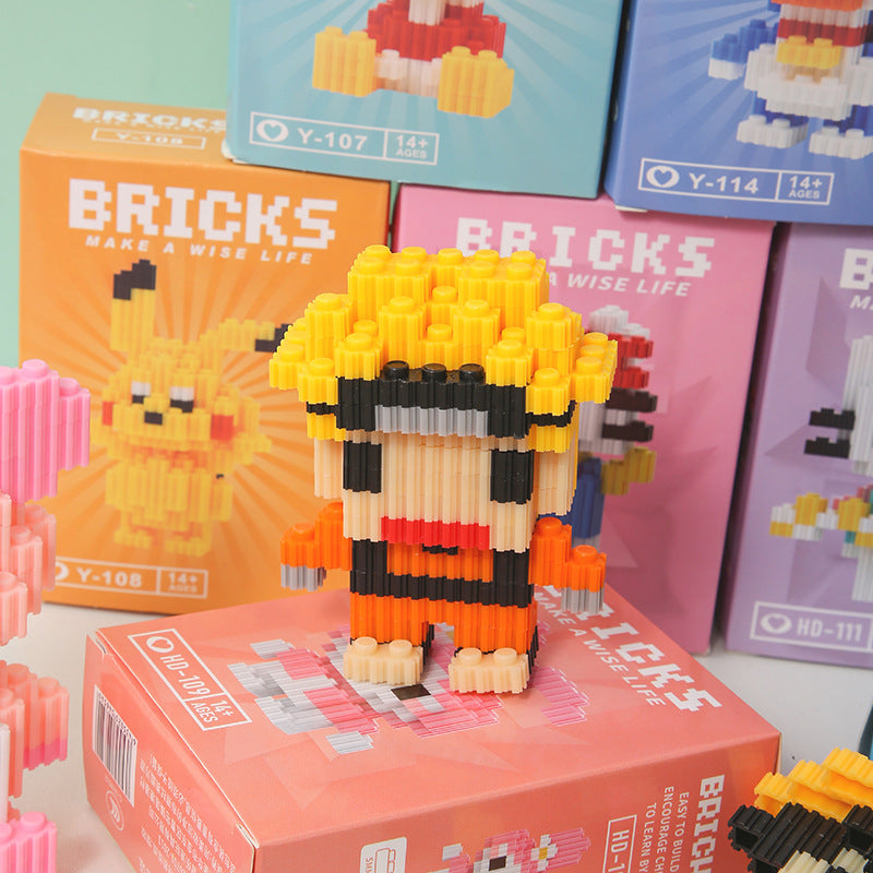 Bricks Cute Character Design Toy For Kids