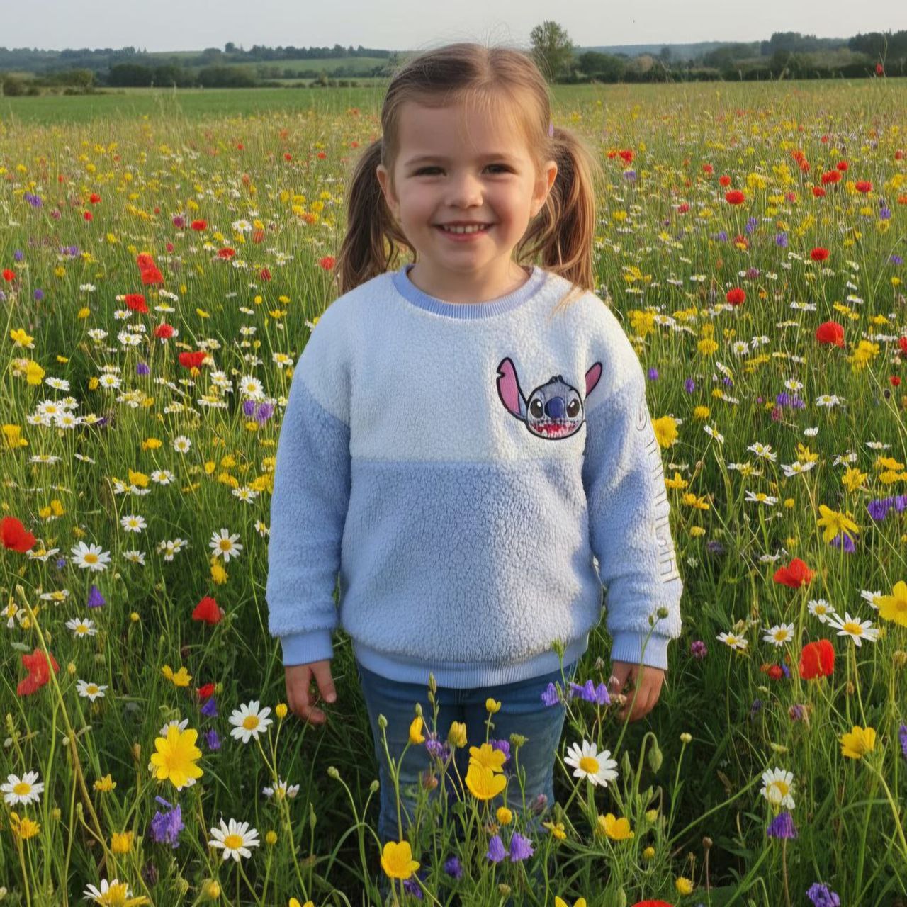 Stitch Collection Warm Top Size 5-8y