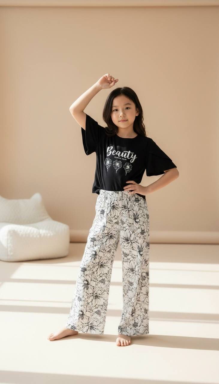 Girls Cotton Beauty – Soft Summer Outfit | Size 8-14y
