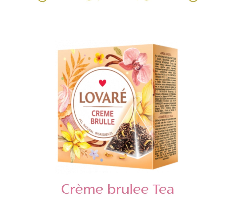 Lovare Tea in Pyramids Made in Ukraine