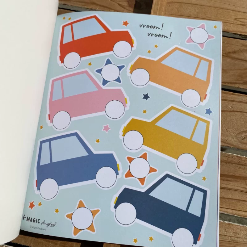 Dot Activity Book Transportation
