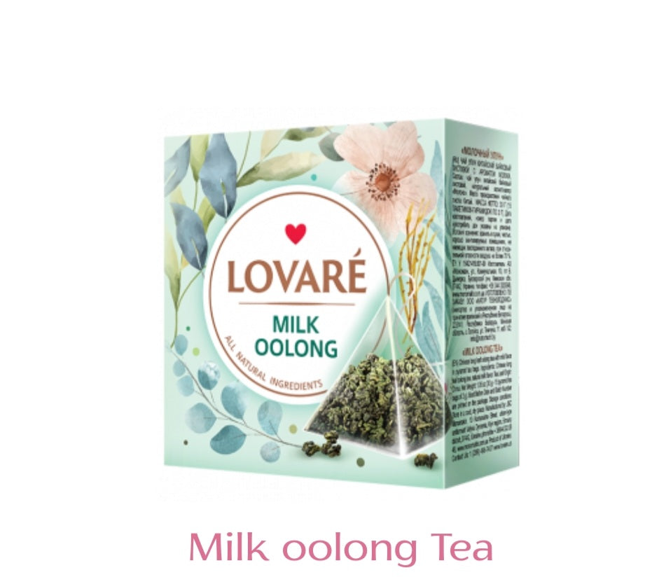 Lovare Tea in Pyramids Made in Ukraine