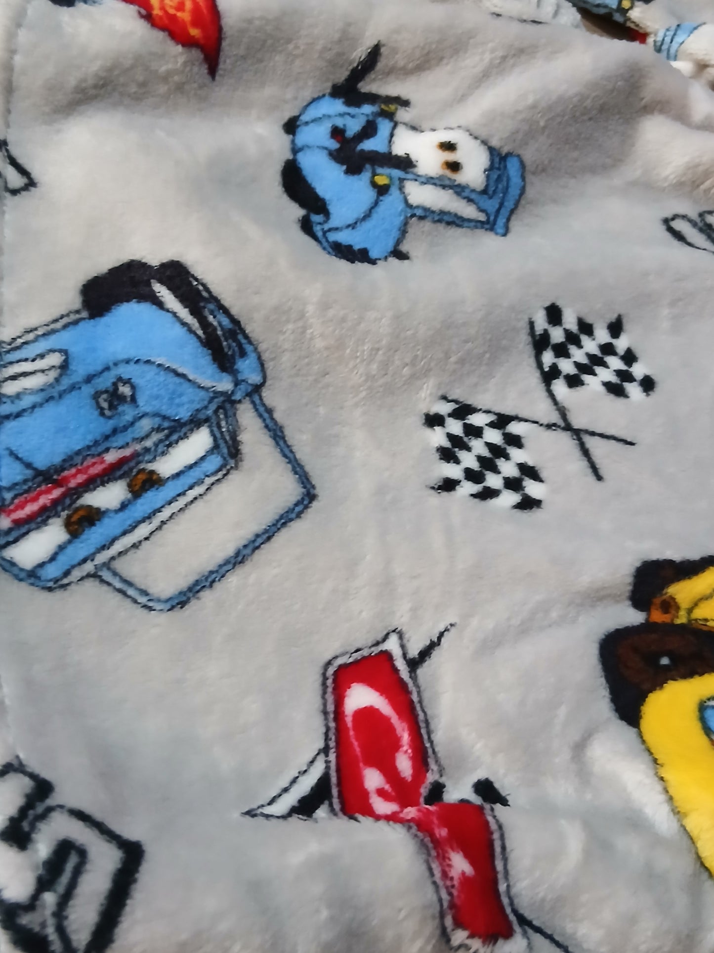 Pyjama Grey Warm Disney Cars Design Size 1-5y