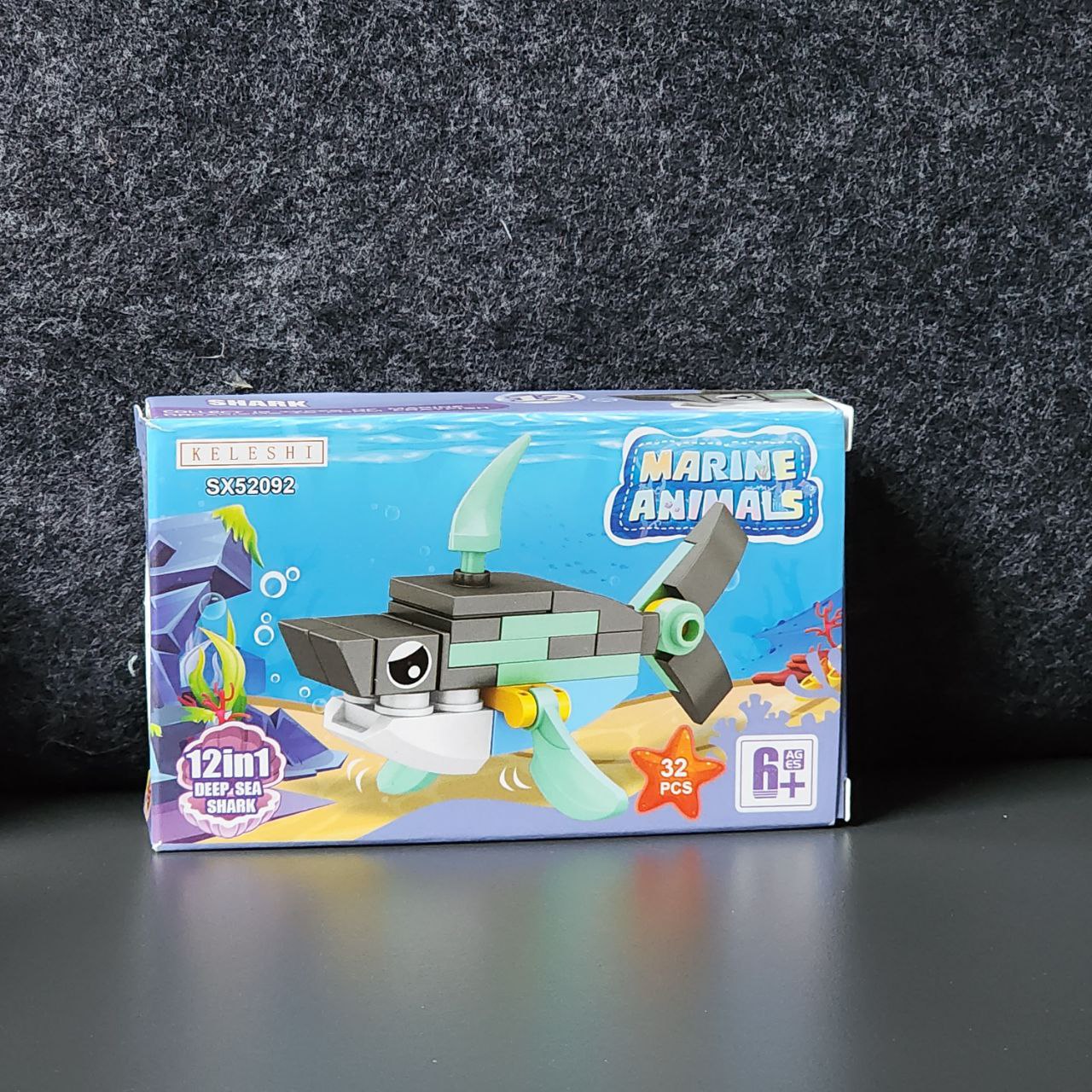 Building Blocks 12 In 1 Marine Animals