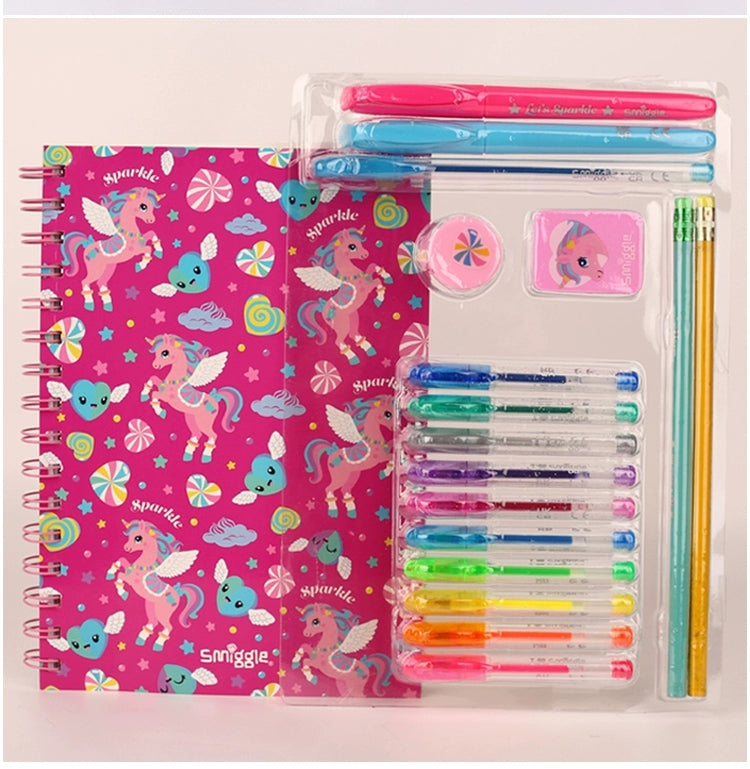 Smiggle Stationery Kit A5 Unicorn Design