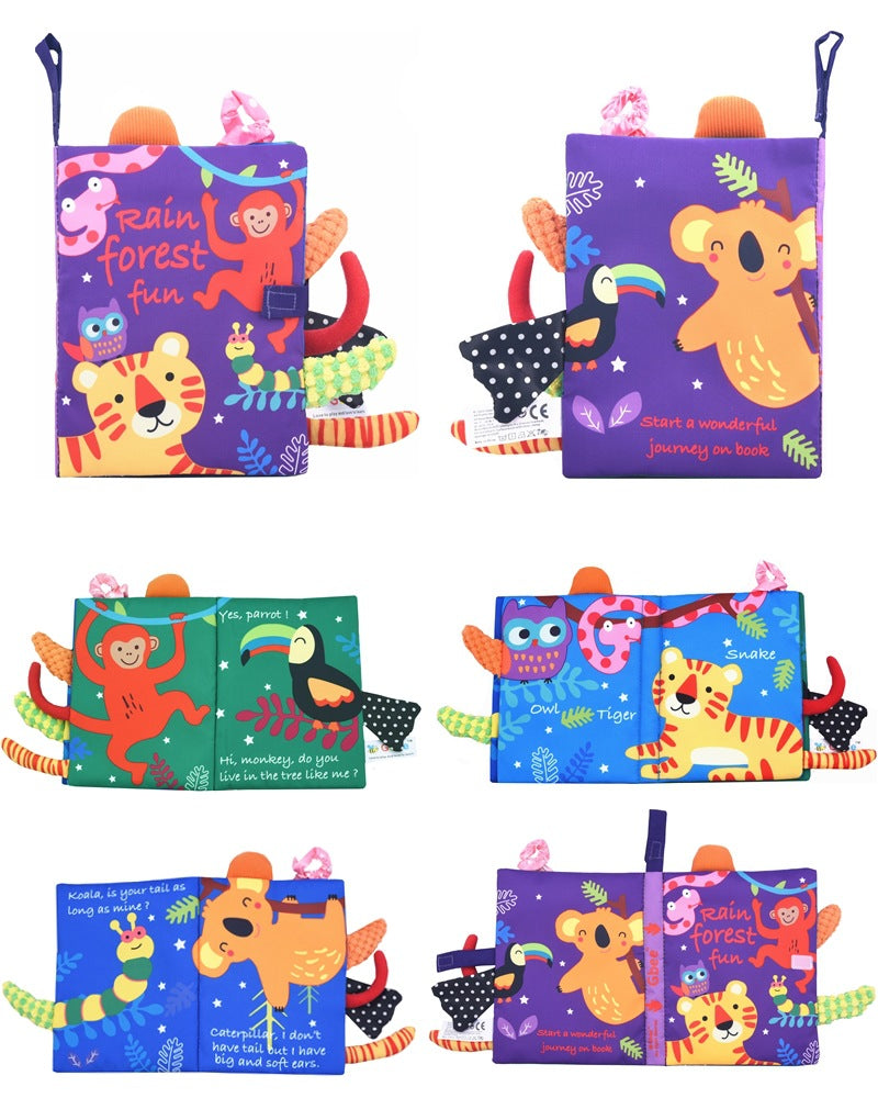 Baby Soft Sensory Cloth Books | 0–2Y