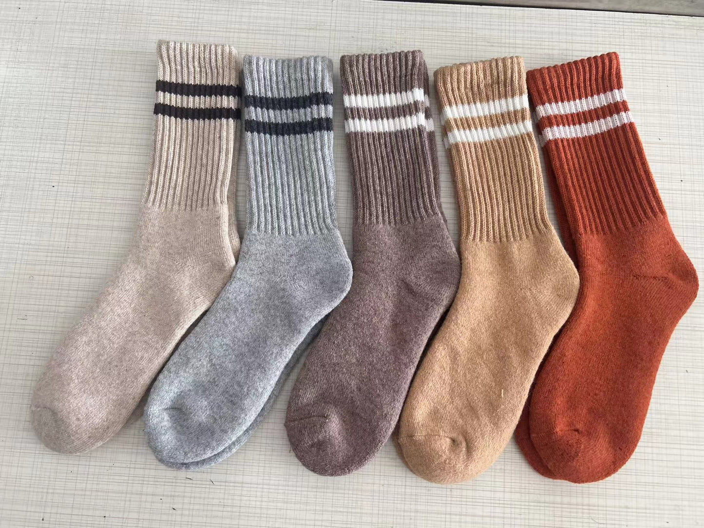 Warm Winter High Socks One Size 36-42