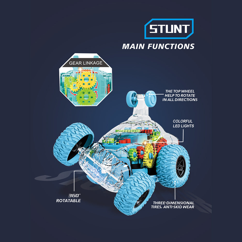 Stunt Gear Cars Toy For Boys