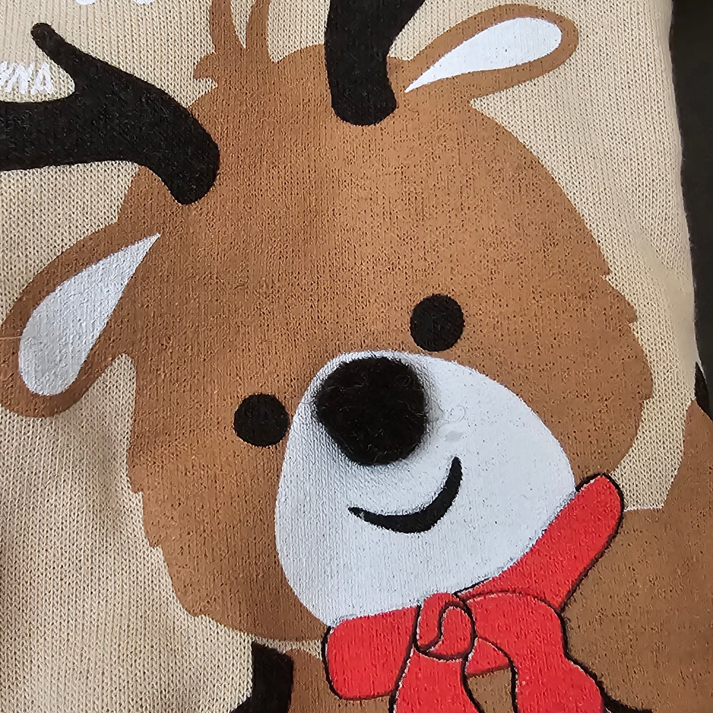 Christmas Warm Outfit With Fleece Age 1-4y