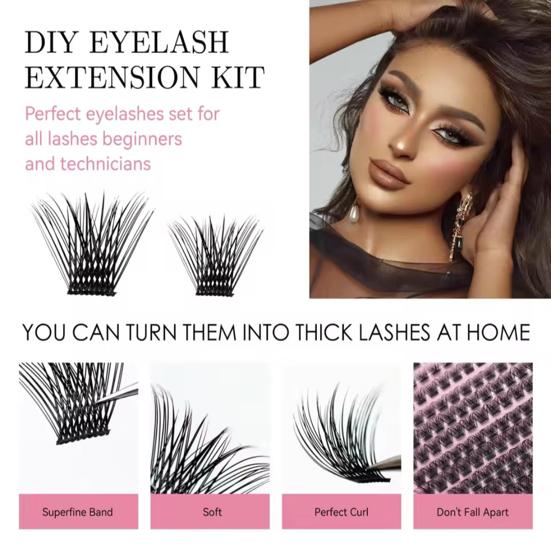 Lash Vana Eyelash Extention Set D8-16Mix W51