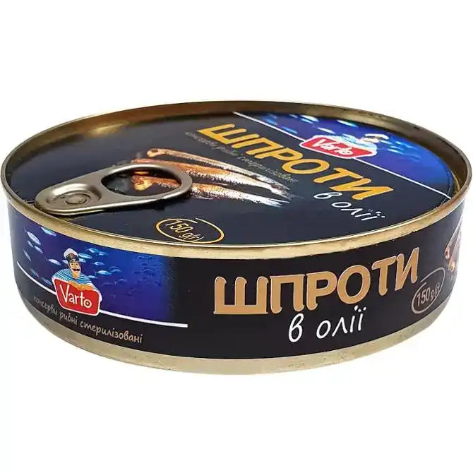 Varto Fish Conserve Oil Varto 150gr