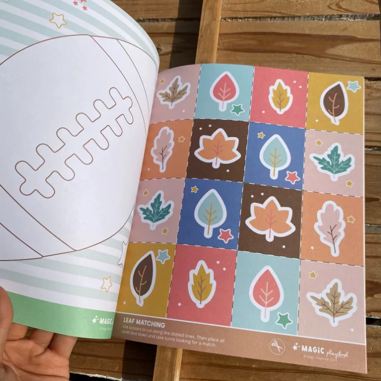 Activity & Coloring Book All Things November