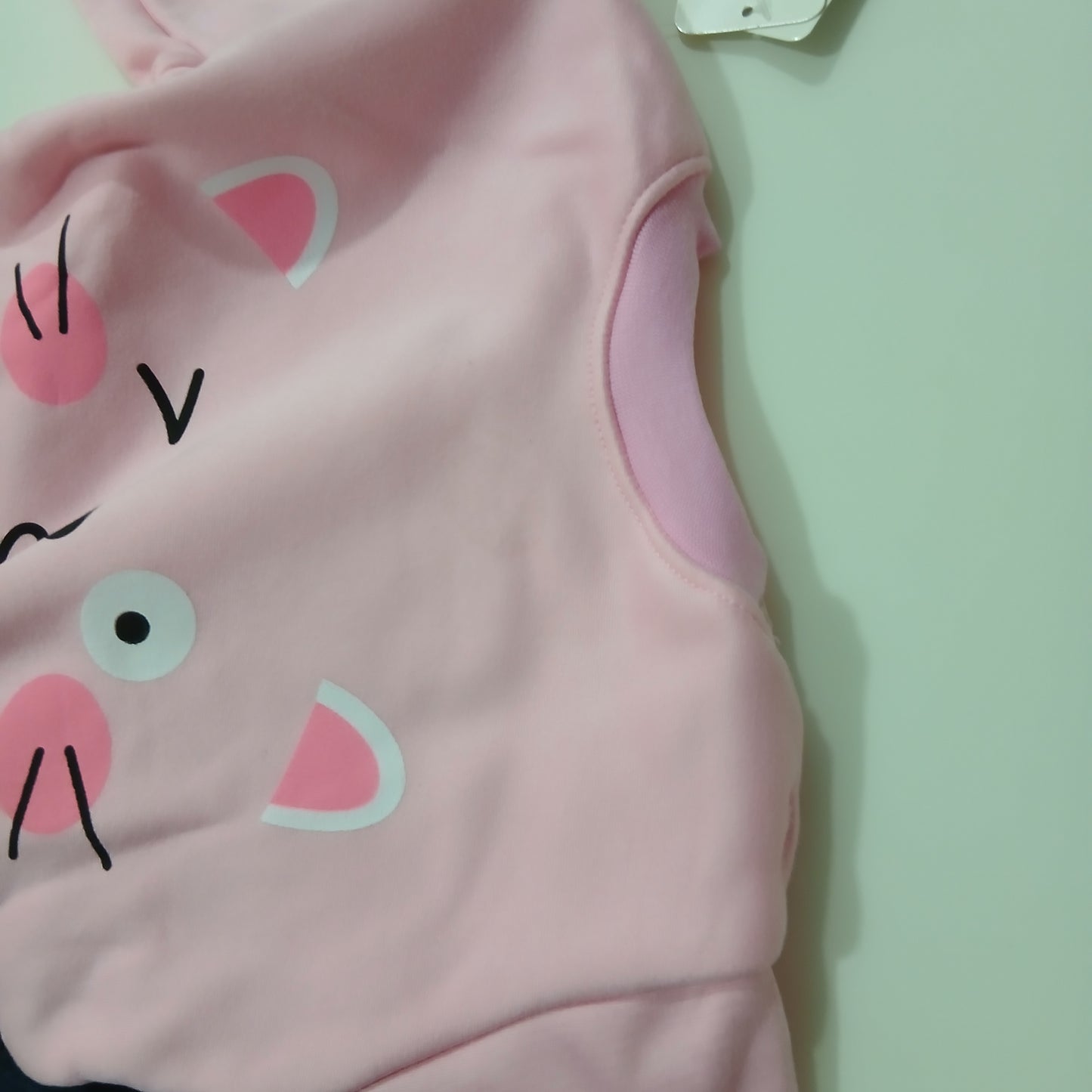 Pijama Warm For Girls Cat Design Size 2-3y