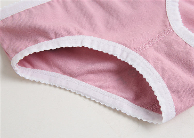 Girls Cotton Panties-Pink Dots (1 pc) | Size 2–12Y