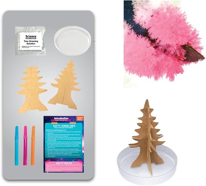 DIY Science CrystL Growing Tree Toy For Kids