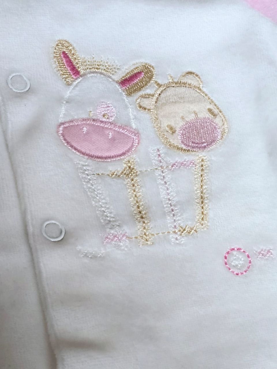 Jumpsuit For Baby Girl Cute Animals Design Size 0-12 Months
