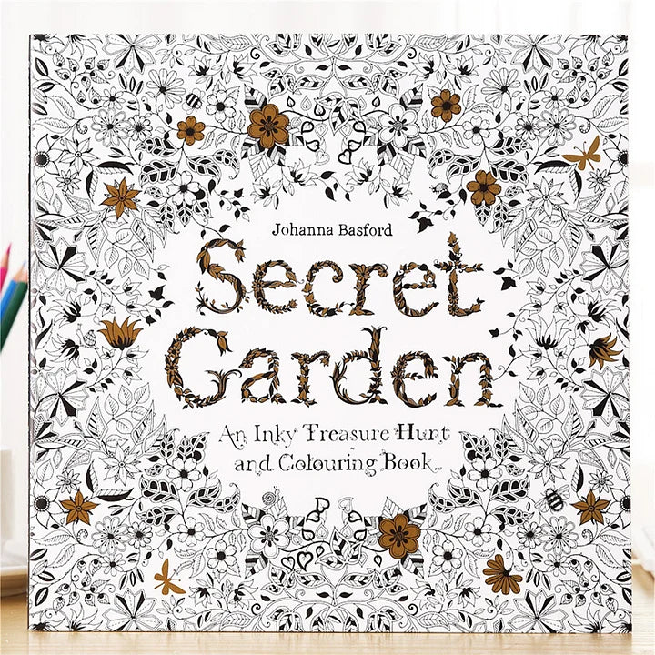 Colouring Book Secret Garden
