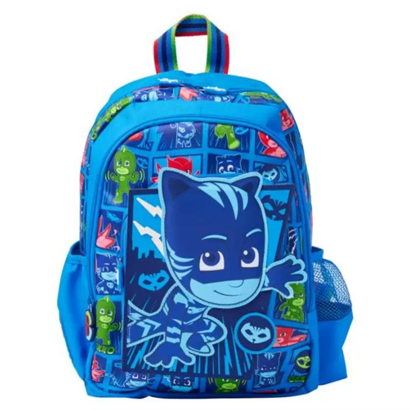 Smiggle PJ Masks Design Set 3pcs Backpack 26cm Lunch Box Bottle