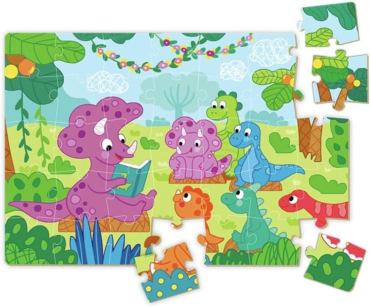 Mini Puzzle Dinosaurs 35 Elements