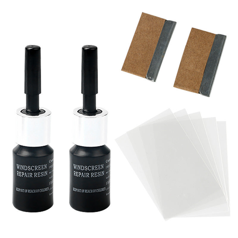 Glass Repair Windscreen Repair Resin 2 Bottles