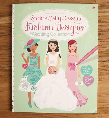 Sticker Dolly Dressing Fashion Designer Usborne