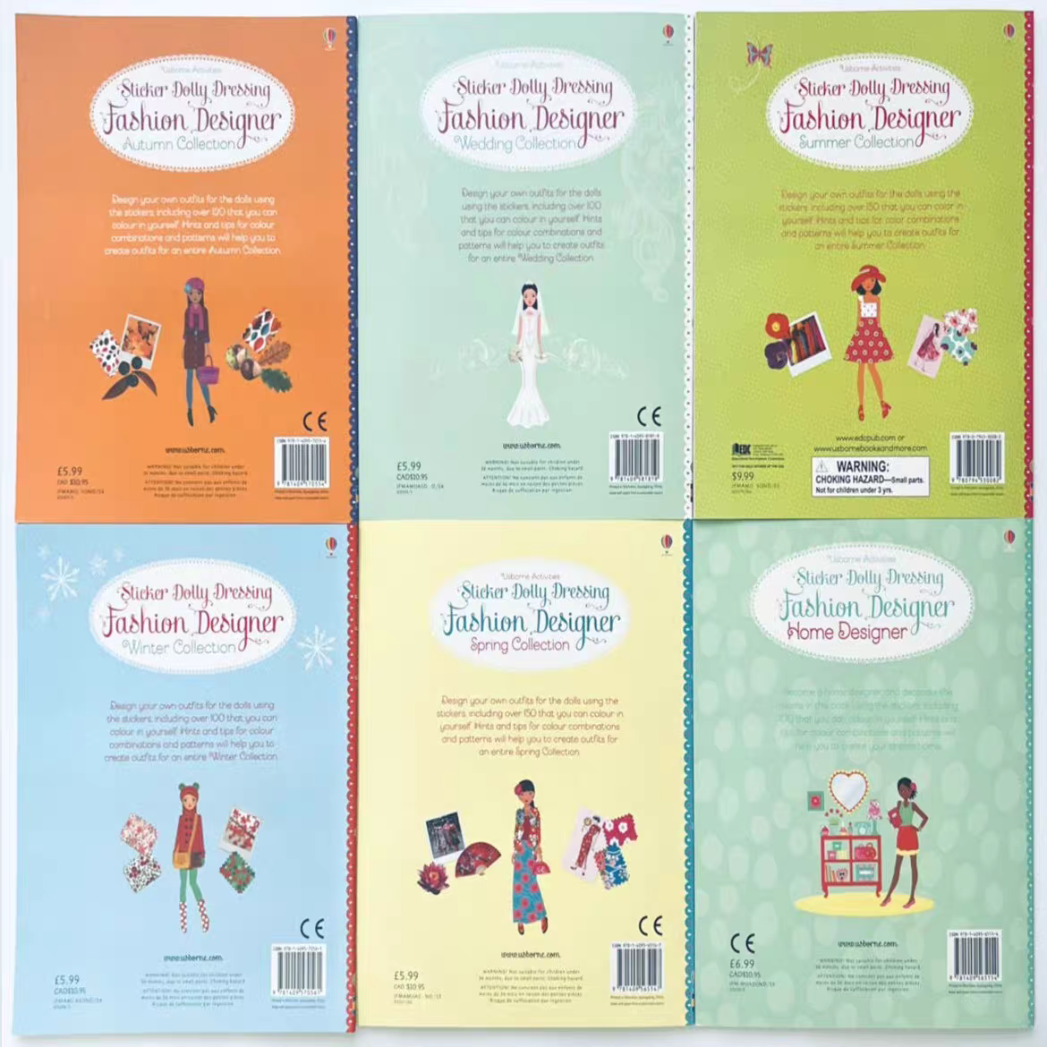 Sticker Dolly Dressing Fashion Designer Usborne