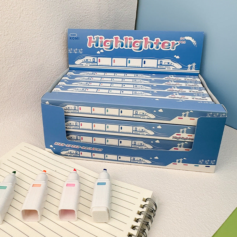 Highlighter Pens Set Of 4 Pcs
