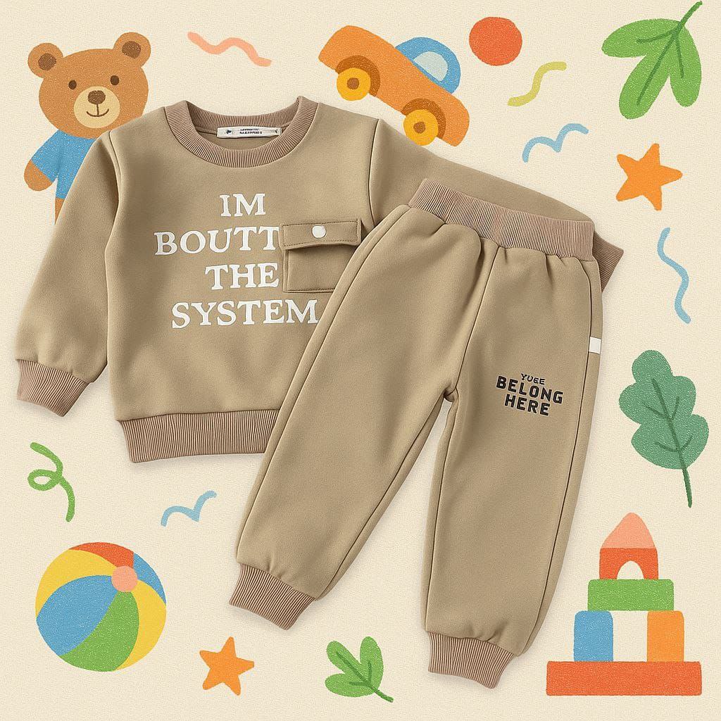 Pyjama With Fleece For Baby Boy Size 6-36 months