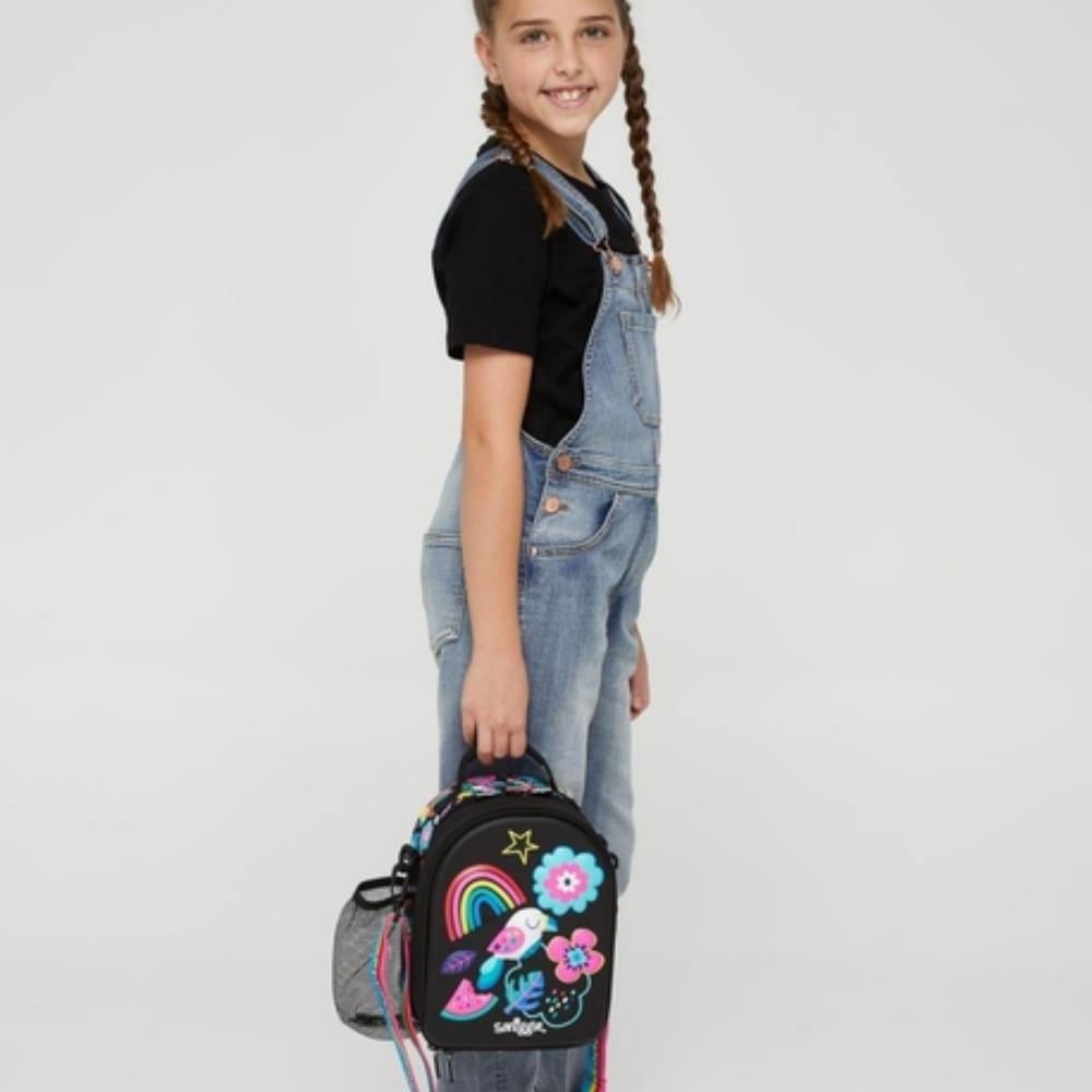 Smiggle Lunch Bag Rainbow Bird Design