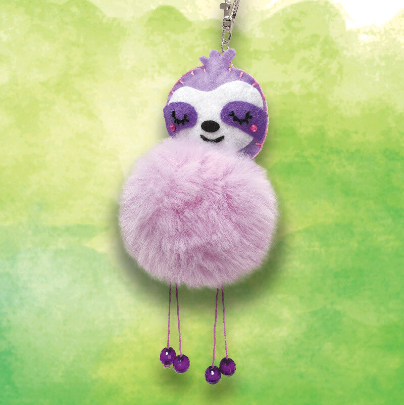 Diy Bag Charm Furry Unicorn/Sloth DIY For Kids