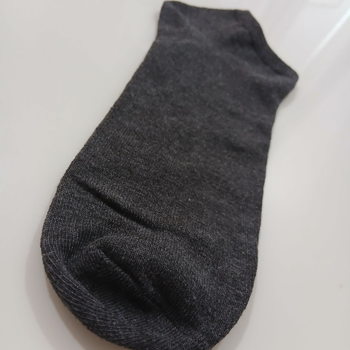 Short Socks Cotton Dark Grey 38-41