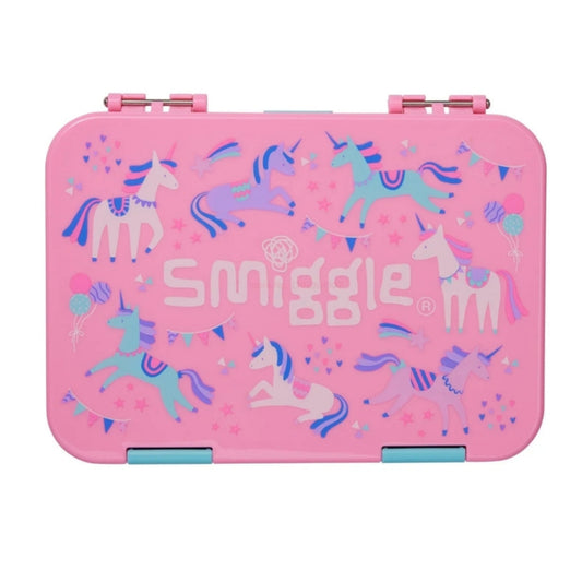 Smiggle Lunch Box Unicorn Design 21x15x4.5