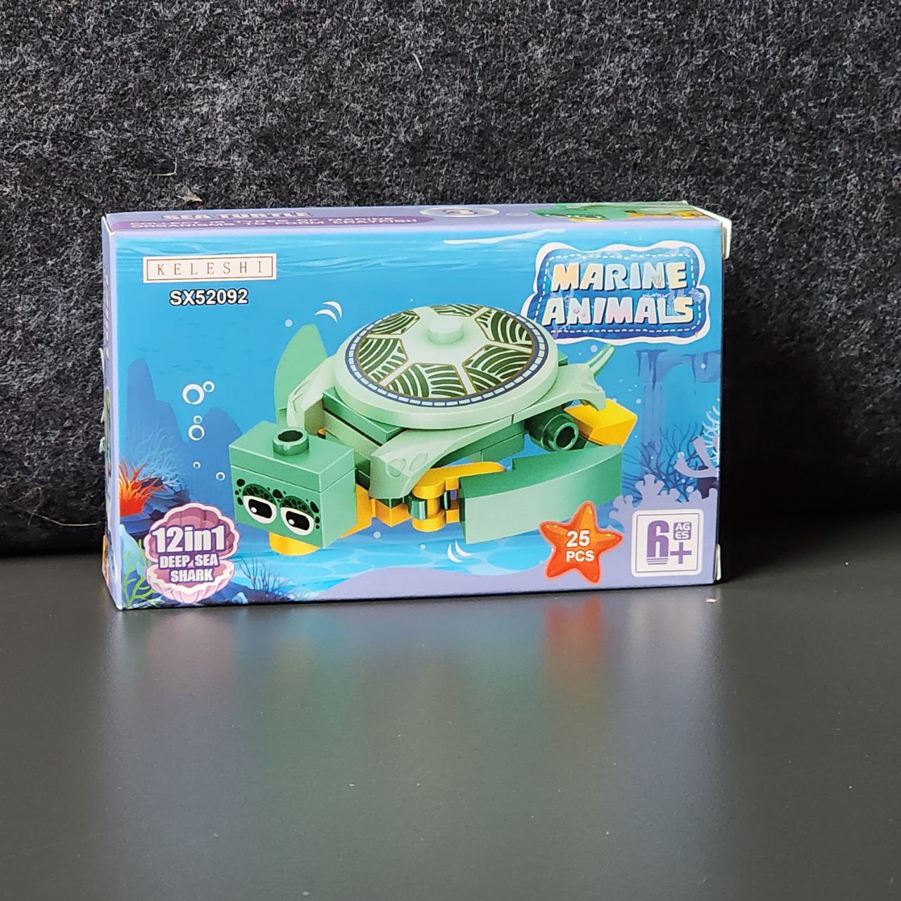 Building Blocks 12 In 1 Marine Animals