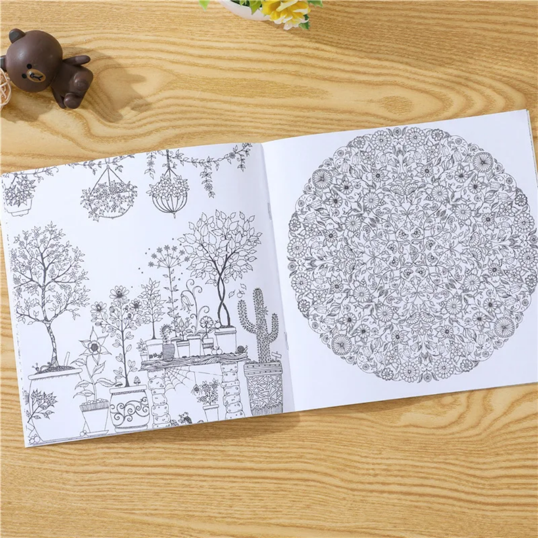 Fantasy Dream Coloring Book