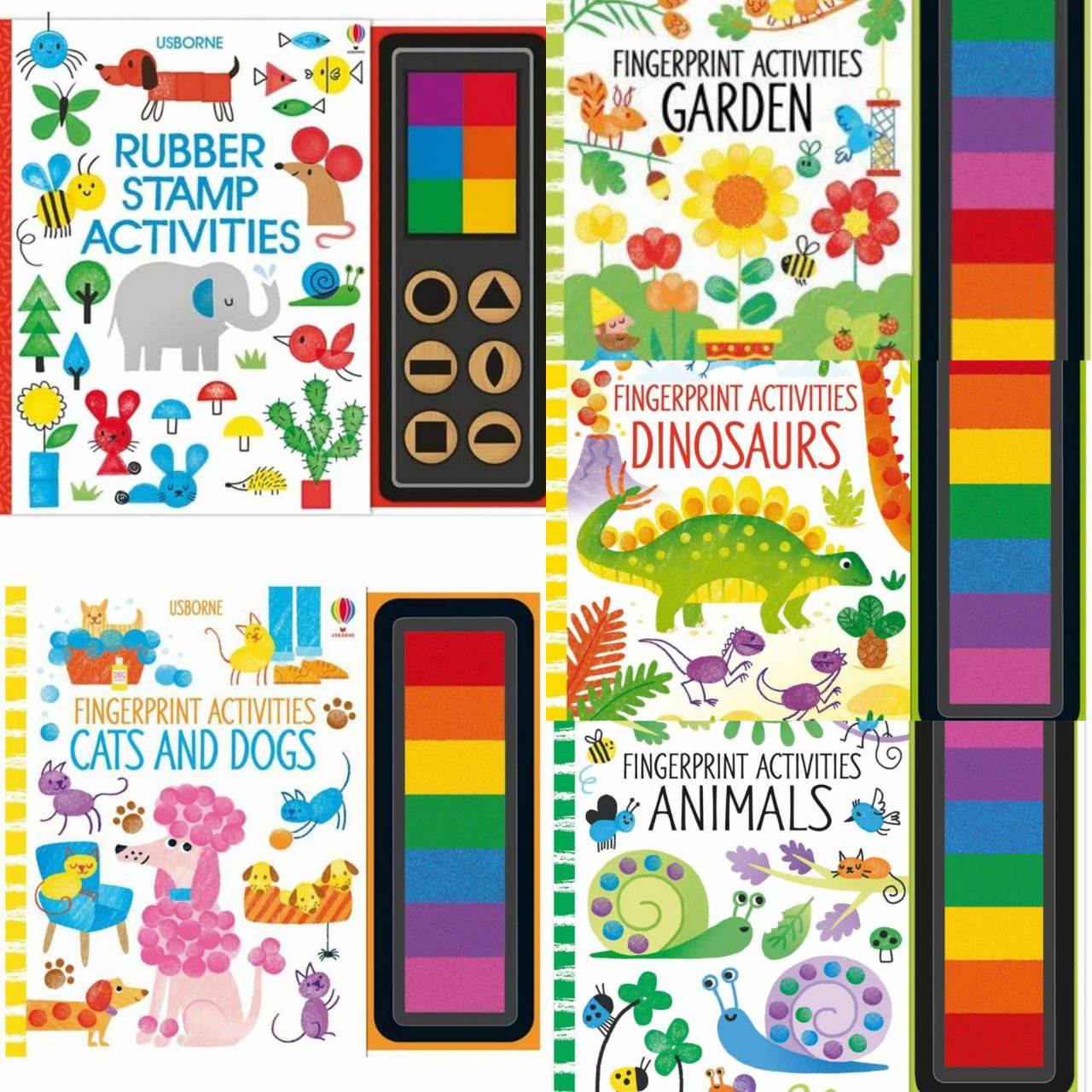 Usborne Fingerprint & Rubber Stamp Activities